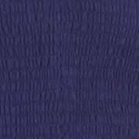 thumbnail image 5 of Yumi Double Cotton Ruched Midi Dress - Navy, 4, 5 of 5