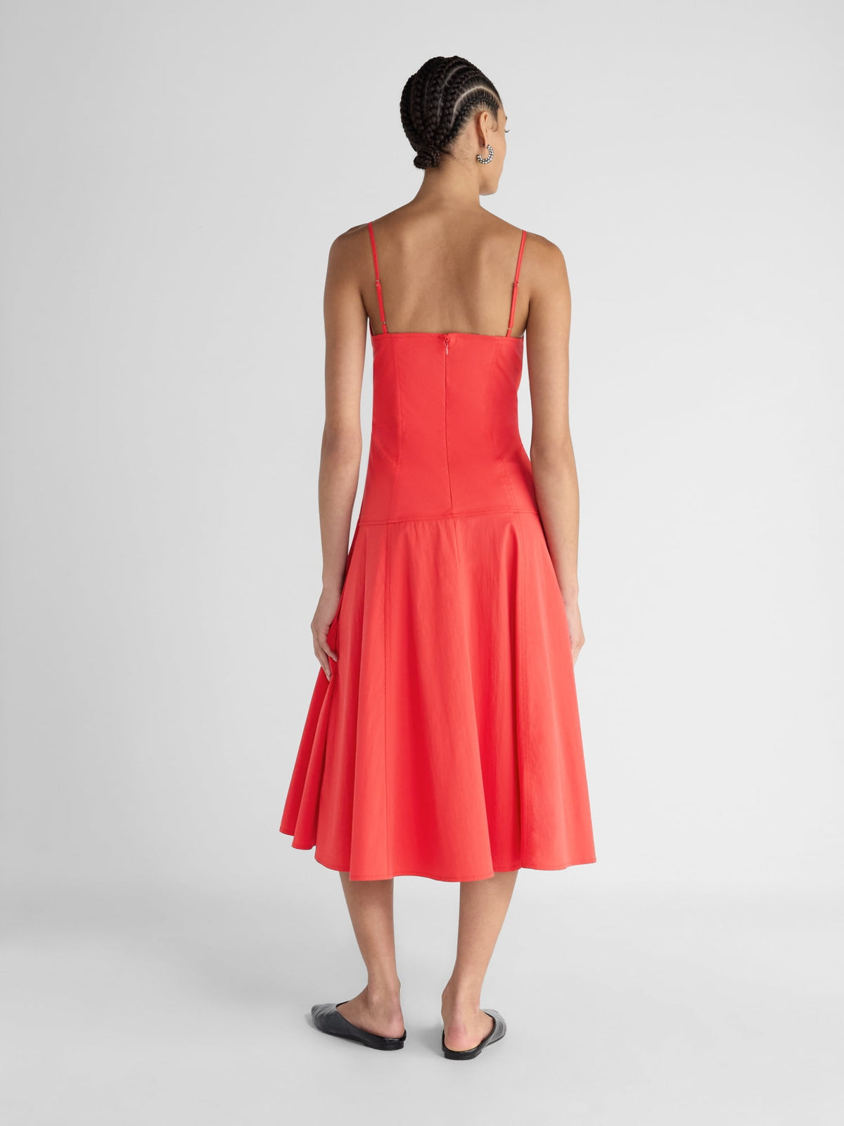 thumbnail image 2 of Scoop Women's and Women's Plus Midi Corset Dress, Sizes XS-4X, 2 of 4