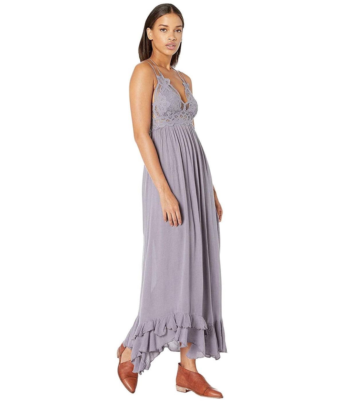 thumbnail image 2 of Free People Juniors' Adella Maxi Slip Dress, 2 of 4
