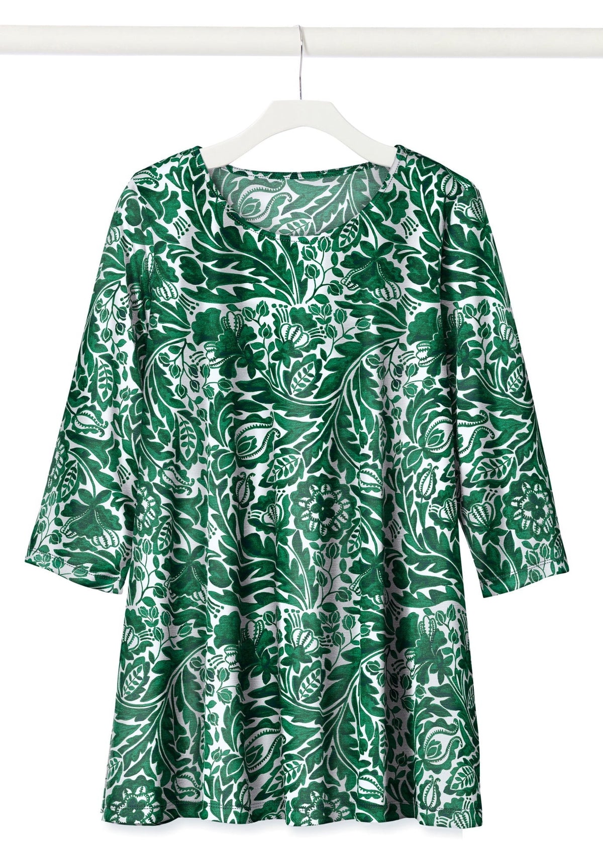 thumbnail image 4 of Woman Within Plus Size 2-Pocket Swing Tunic, 4 of 6