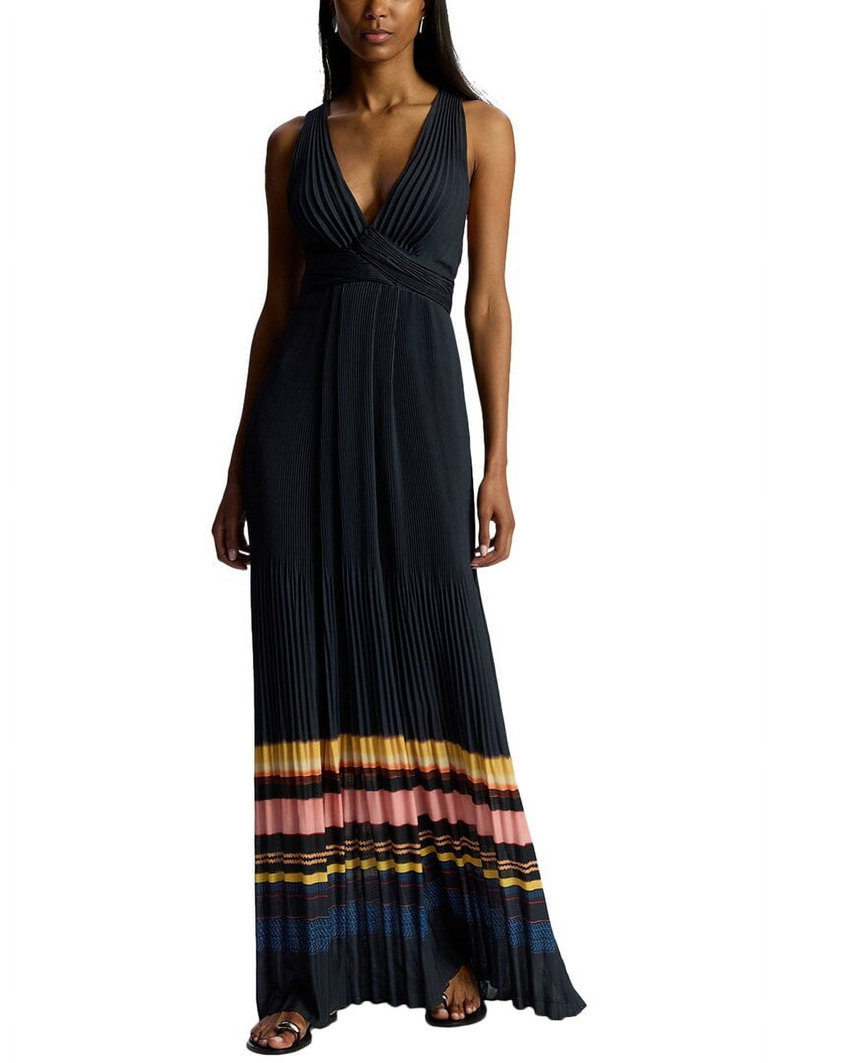 thumbnail image 1 of A.L.C. womens Everly Gown, 00, Blue, 1 of 4
