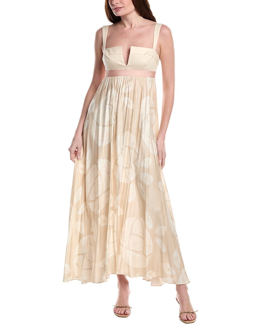 thumbnail image 1 of ALEXIS womens Melbourne Maxi Dress, s, Tan, 1 of 3