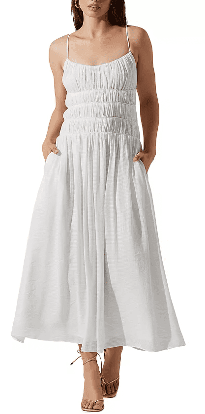 thumbnail image 1 of Astr The Label WHITE Women's Andrina Dress, US Large, 1 of 4