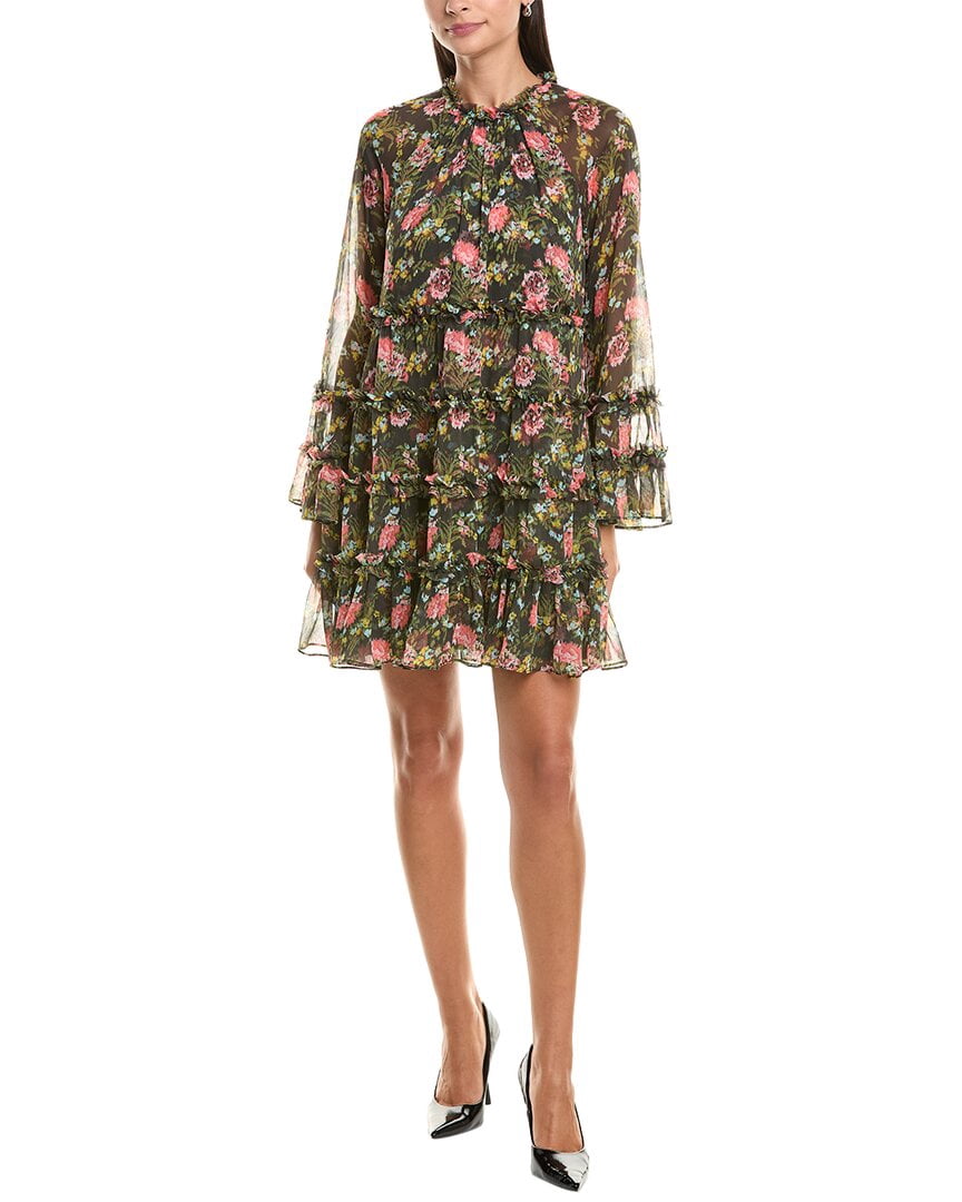 thumbnail image 1 of Cinq à Sept womens Sunniva Mini Dress, 0, Green, 1 of 3