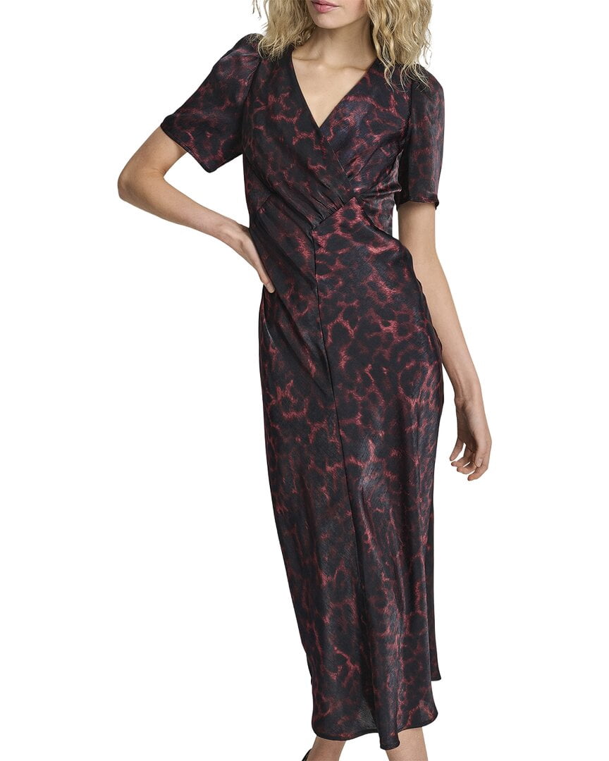 thumbnail image 1 of DKNY womens Cheetah Midi Dress, m, 1 of 3