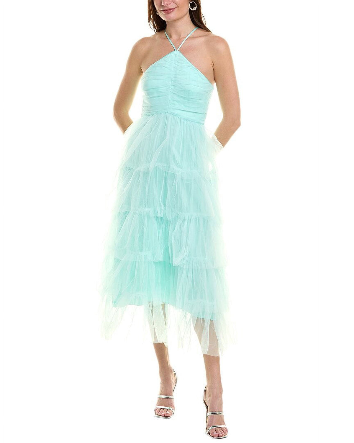 thumbnail image 1 of LIKELY womens Shane Gown, 4, Blue, 1 of 2