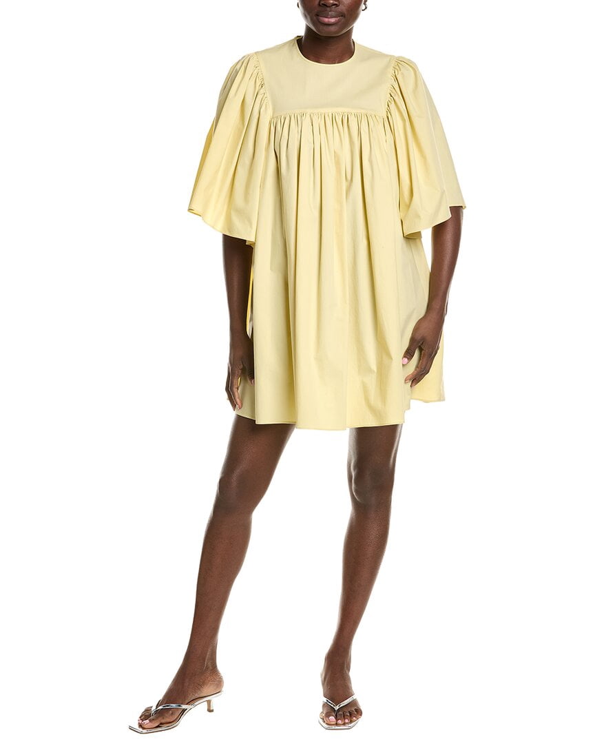 thumbnail image 1 of RED Valentino womens Gathered Mini Dress, 42, 1 of 3