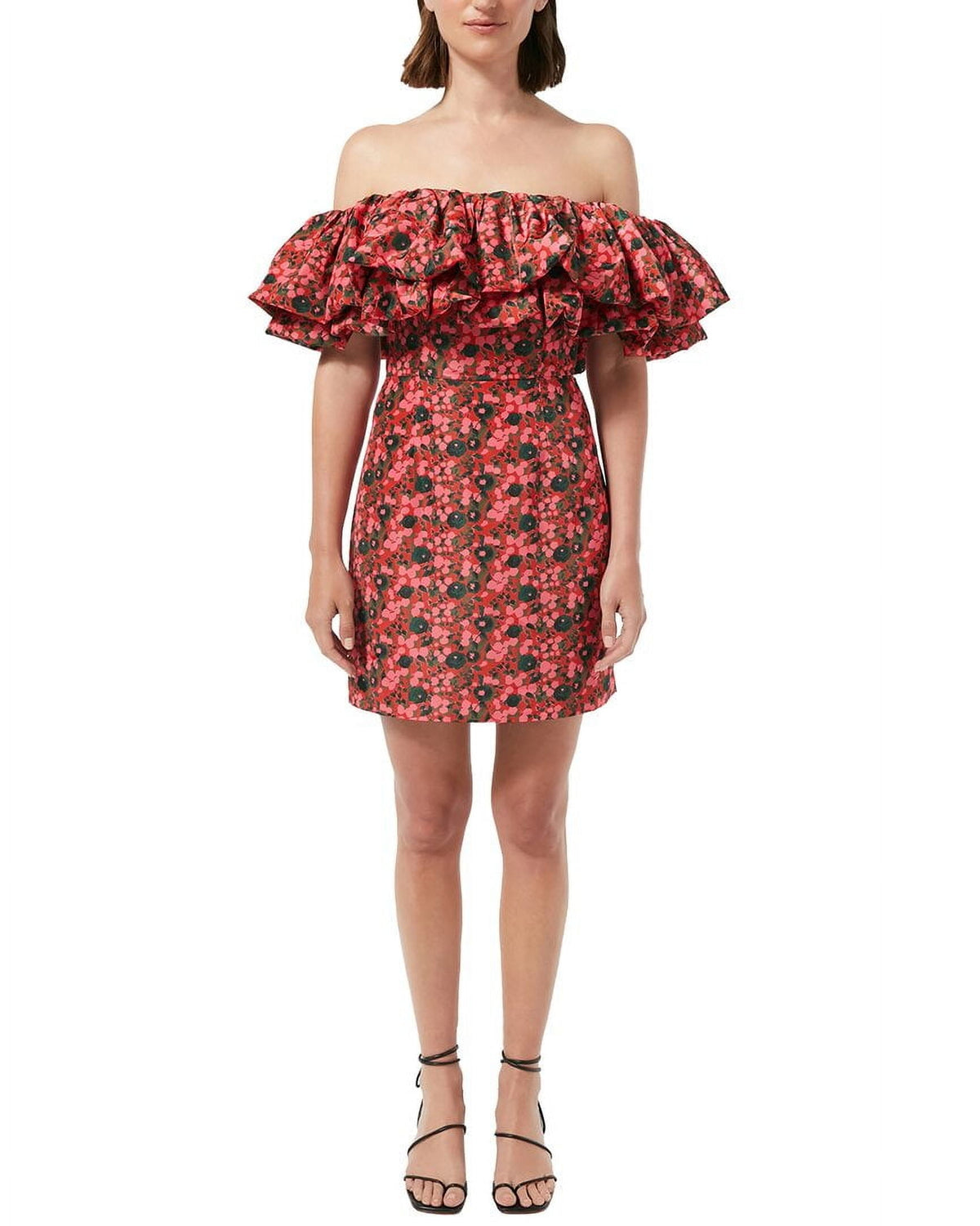 thumbnail image 1 of Rhode Women's Vivi Mini Dress, Flora Splash, 8, 1 of 4