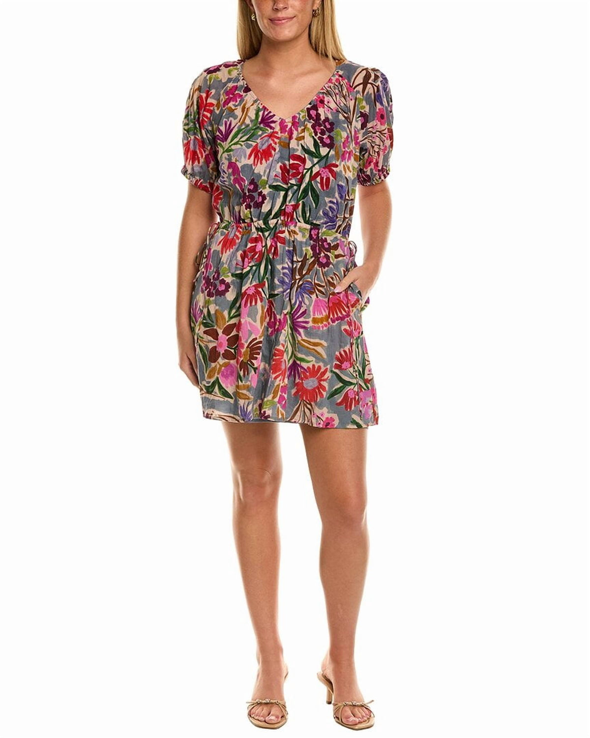 thumbnail image 1 of Velvet by Graham & Spencer womens Hazel Mini Dress, m, Pink, 1 of 3