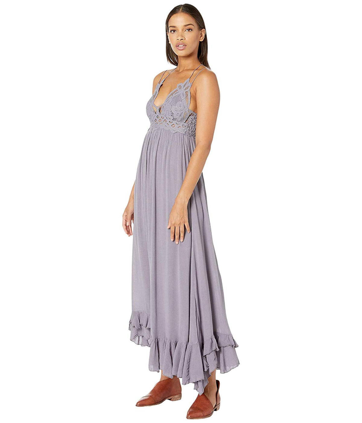 thumbnail image 3 of Free People Juniors' Adella Maxi Slip Dress, 3 of 4
