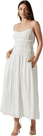 thumbnail image 2 of Astr The Label WHITE Women's Andrina Dress, US Large, 2 of 4